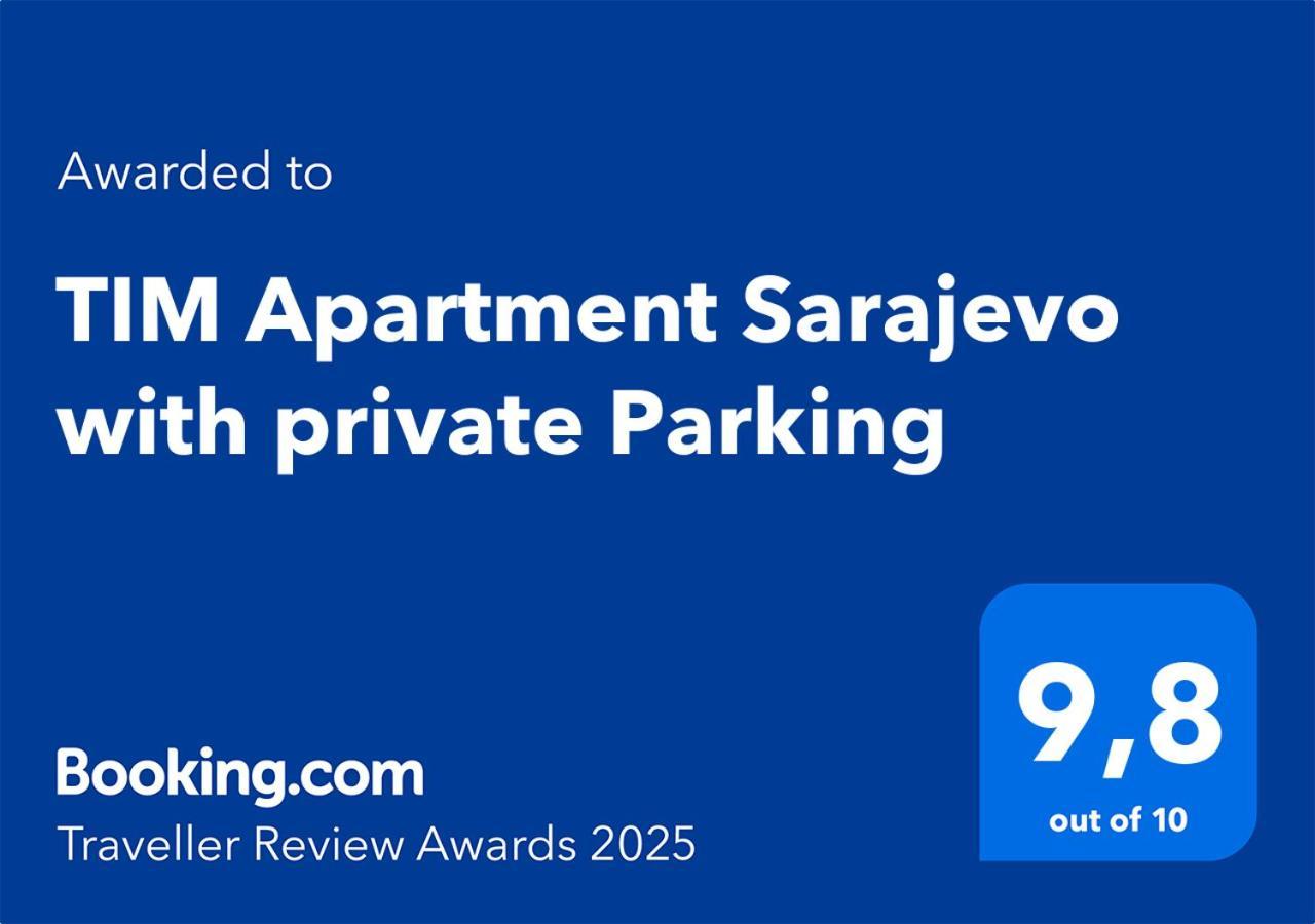 Tim Apartment Sarajevo With Private Parking Kültér fotó